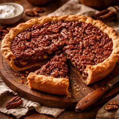 Image of Not So Sweet Pecan Pie