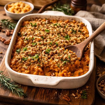 Image of Not So Sweet Sweet Potato Casserole