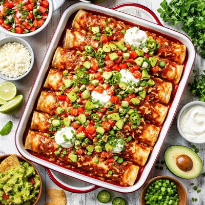 Image of Not So Traditional Beef Enchiladas