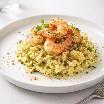 Image of Not Your Grandmas Egg Salad Curried Egg Salad with Shrim