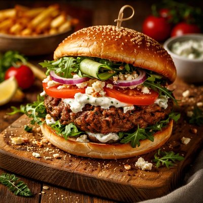 Image of Not Your Typical Lamb Burger