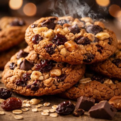 Image of Nuggets Nut Raisin and Chocolate Chip Cookies