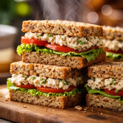 Image of Nut Bread Tea Sandwiches