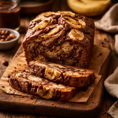 Image of Nutella Banana Bread