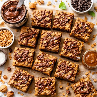 Image of Nutella Butterscotch Bars