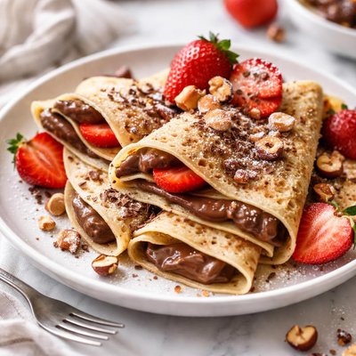 Image of Crepa de Nutella Keto