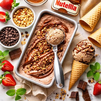 Image of Nutella Ice Cream