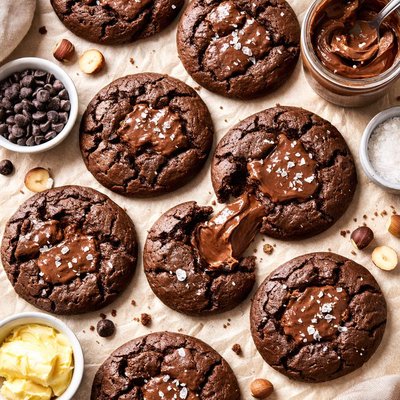 Image of Nutella Lava Cookies