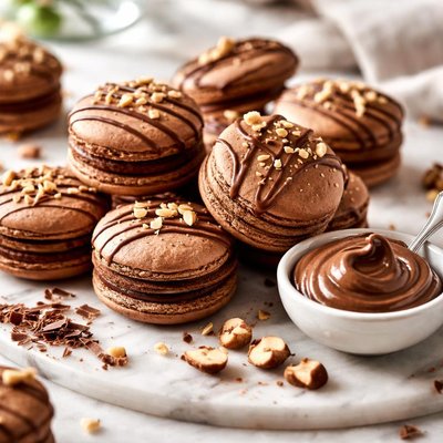 Image of Nutella Macarons