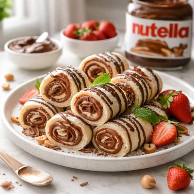 Image of Nutella Sandwich Rolls