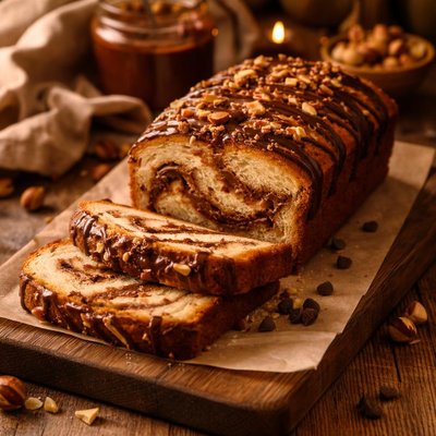 Image of Nutella Swirl Pound Cake