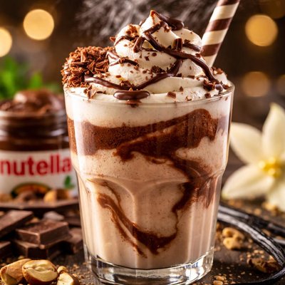 Image of Nutella Vanilla Milkshake