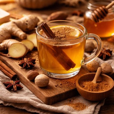 Image of Nutmeg and Ginger Tea
