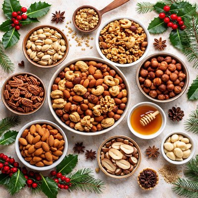 Image of Nuts and Holly