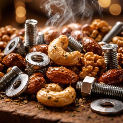 Image of Nuts Screws Washers and Bolts