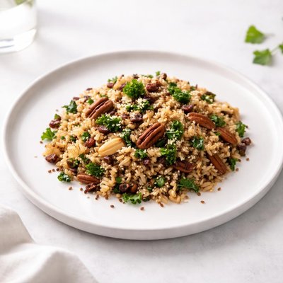 Image of Nutted Brown Rice Pilaf
