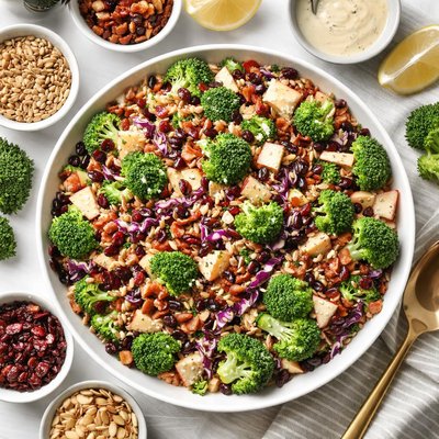 Image of Nutty and Sweet Broccoli Salad