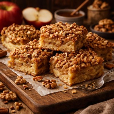 Image of Nutty Apple Streusel Dessert