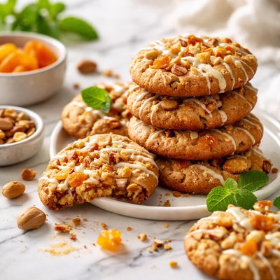 Image of Nutty Apricot Cookies