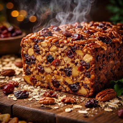 Image of Nutty As a Fruitcake Healthy Version