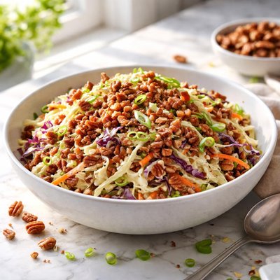 Image of Nutty Bacon Coleslaw