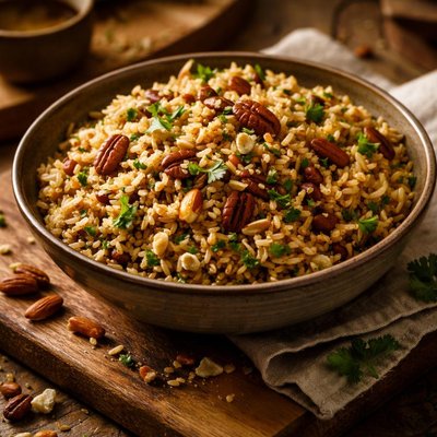 Image of Nutty Brown Rice Pilaf