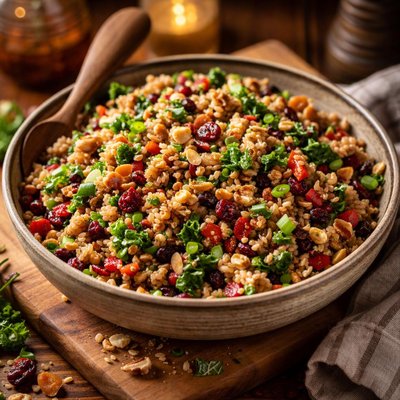 Image of Nutty Brown Rice Salad