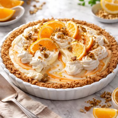 Image of Nutty Creamsicle Pie
