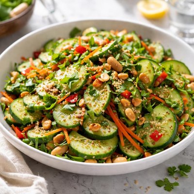 Image of Nutty Cucumber Salad