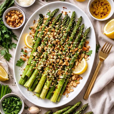 Image of Nutty Flavoured Asparagus