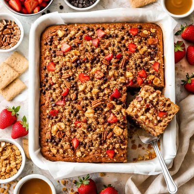 Image of Nutty Graham Picnic Cake