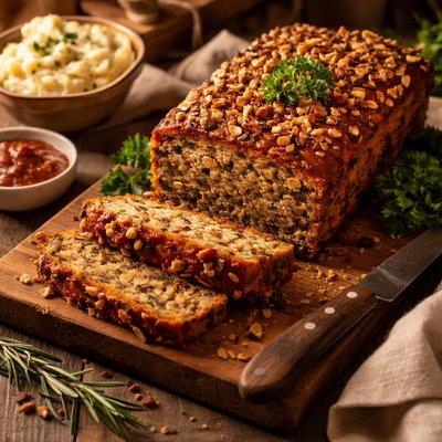 Image of Nutty Lentil Loaf