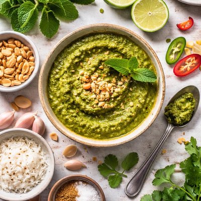 Image of Nutty Mint Chutney