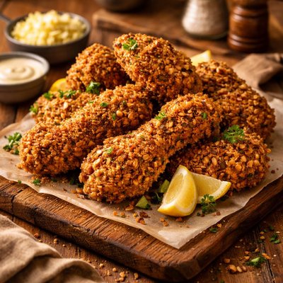 Image of Nutty Oven Fried Chicken