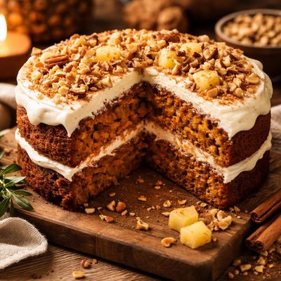 Image of Nutty Pineapple Carrot Cake