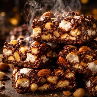 Image of Nutty Rocky Road Bars