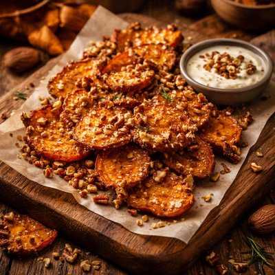 Image of Nutty Sweet Potato Chips
