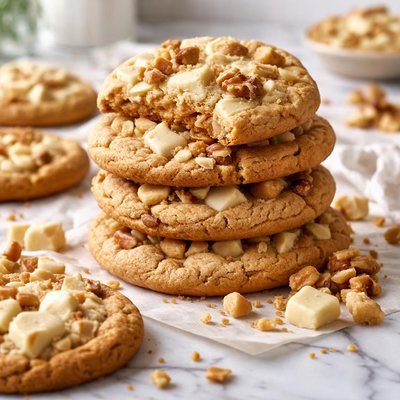 Image of Nutty White Chocolate Chunk Cookies