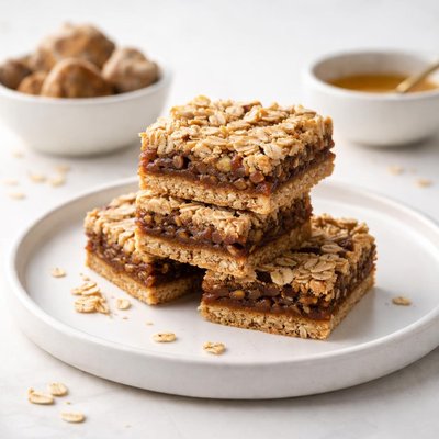 Image of Oat and Fig Squares