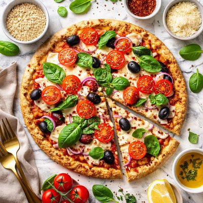 Image of Oat Bran Pizza