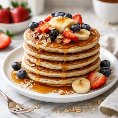 Image of Oat Flour Pancakes