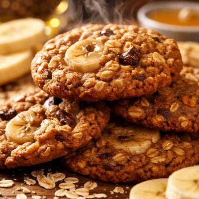 Image of Oatmeal and Banana Cookies