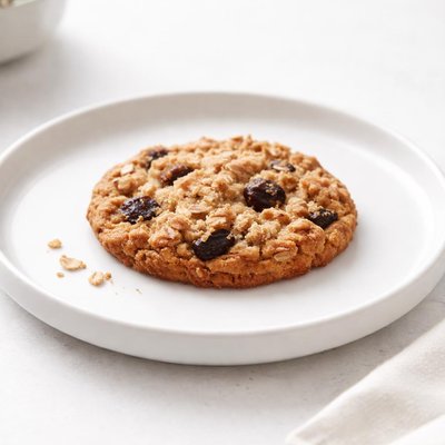 Image of Vegan Oatmeal and Raisin Cookie