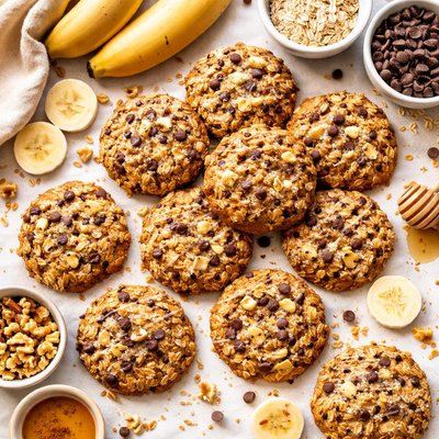 Image of Oatmeal Banana Bread Cookies