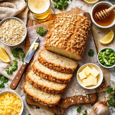 Image of Oatmeal Beer Bread