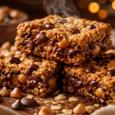 Image of Oatmeal Butterscotch Chocolate Chip Bars