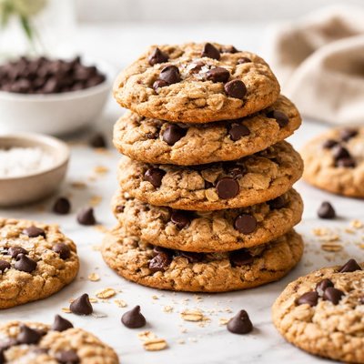 Image of Oatmeal Chocolate Chip Pudding Cookies