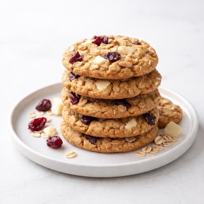 Image of Oatmeal Cranberry White Chocolate Chunk Cookies