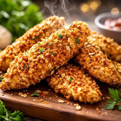 Image of Oatmeal Crusted Chicken Tenders