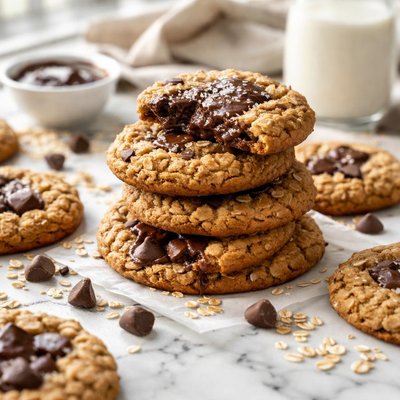 Image of Oatmeal Fudge Cookies